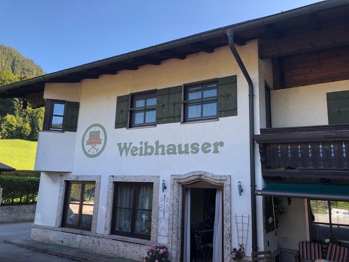 Ferienwohnung Weibhauser Bischofswiesen Exterior foto